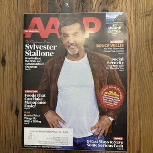 AARP Magazine Oct Nov 2025 Sylvester Stallone
